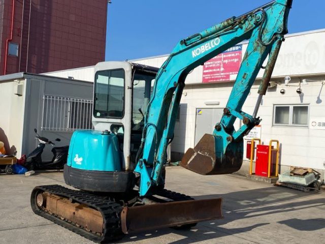 コベルコ 油圧パワーショベル SK35SR 8168時間 油圧ショベル ユンボ キャビン付を買取りました!