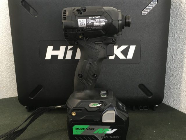 ハイコーキ HiKOKI コードレスインパクトドライバ WH36DC 36Vを買取りました!