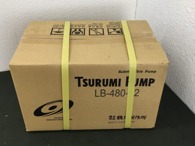 鶴見製作所 ツルミポンプ LB-480-62 60Hz 工事排水用 水中ポンプ 新品を買取りました!