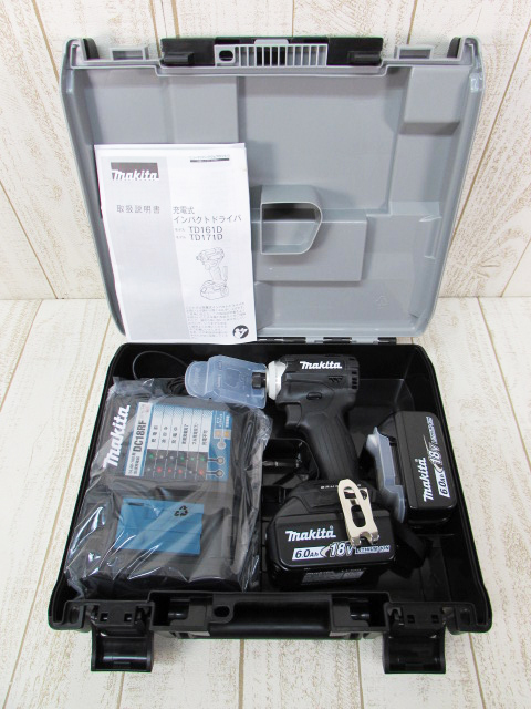 マキタ makita 充電式インパクトドライバ TD171DRGX B (ブラック)③を買取りました！