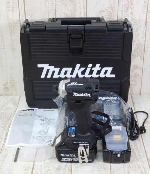 マキタ makita インパクトドライバ TD1710DRGX ブラックを買取りました！